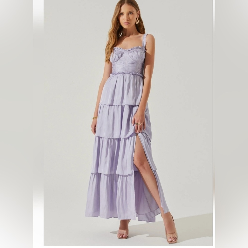Astr Lavender Maxi Dress - Picture 2 of 10